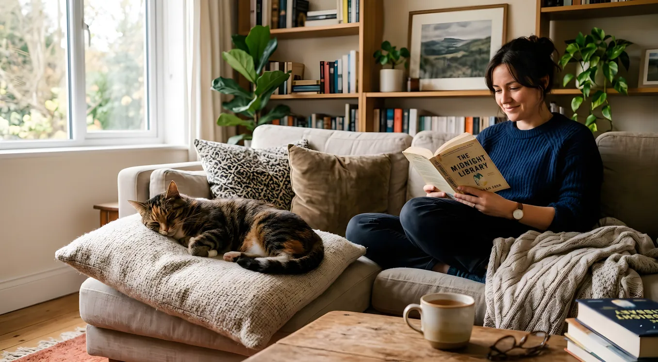 Caring pet sitter providing in-home cat sitting and litter box care for Frisco cats