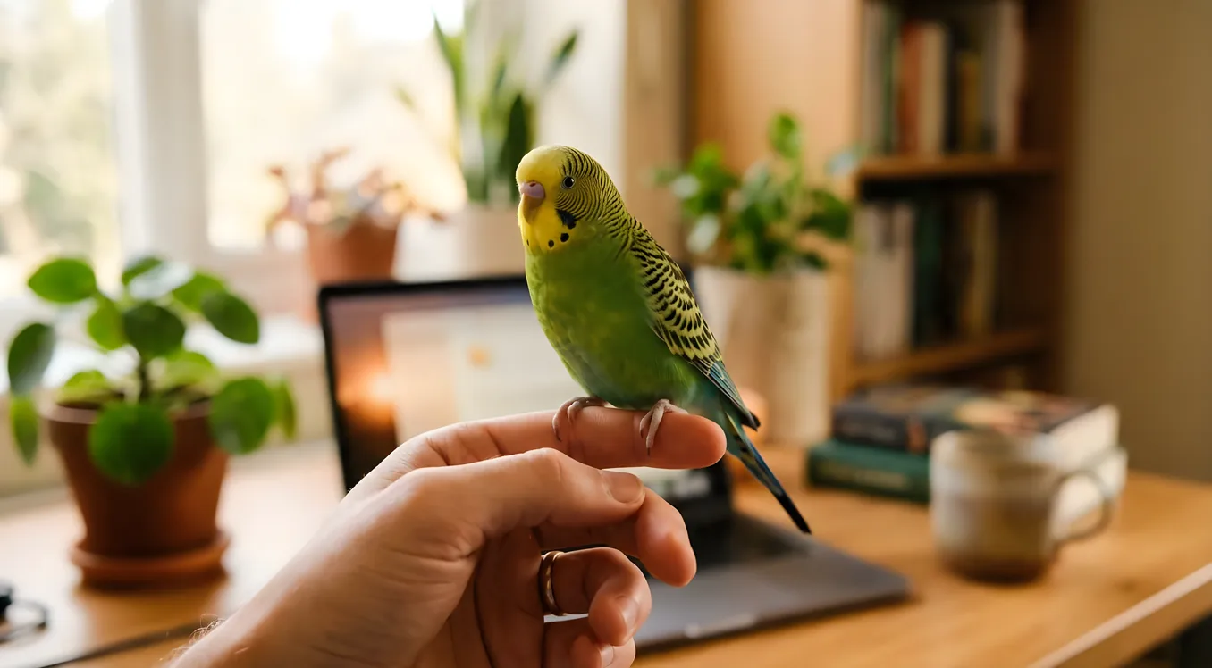 Experienced pet sitter caring for exotic pets including birds reptiles and small animals in Frisco